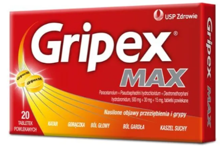 Gripex Max 20 tab - 1