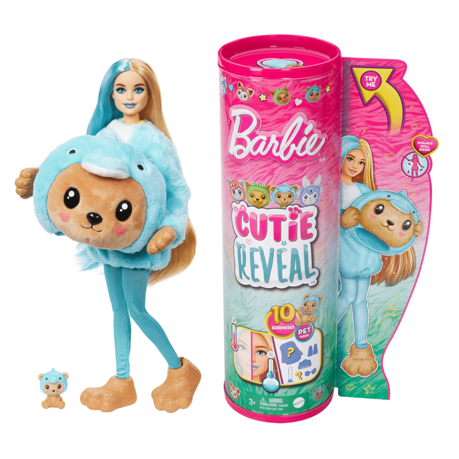Barbie® Cutie Reveal™ z serii Słodkie stylizacje 1