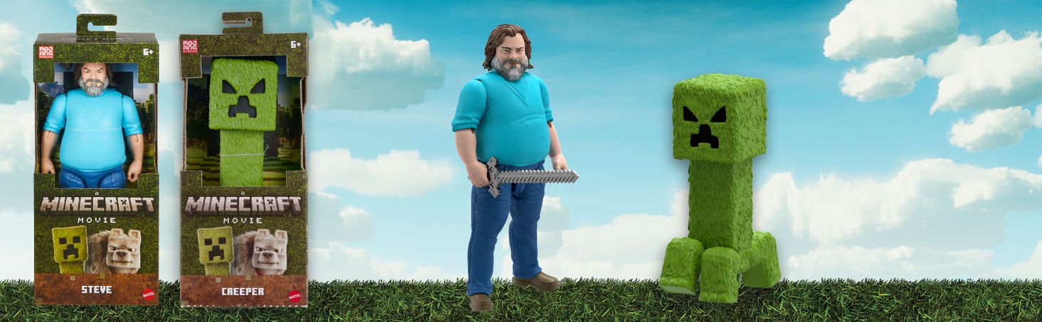 Mattel Minecraft Duży Steve Duża 2