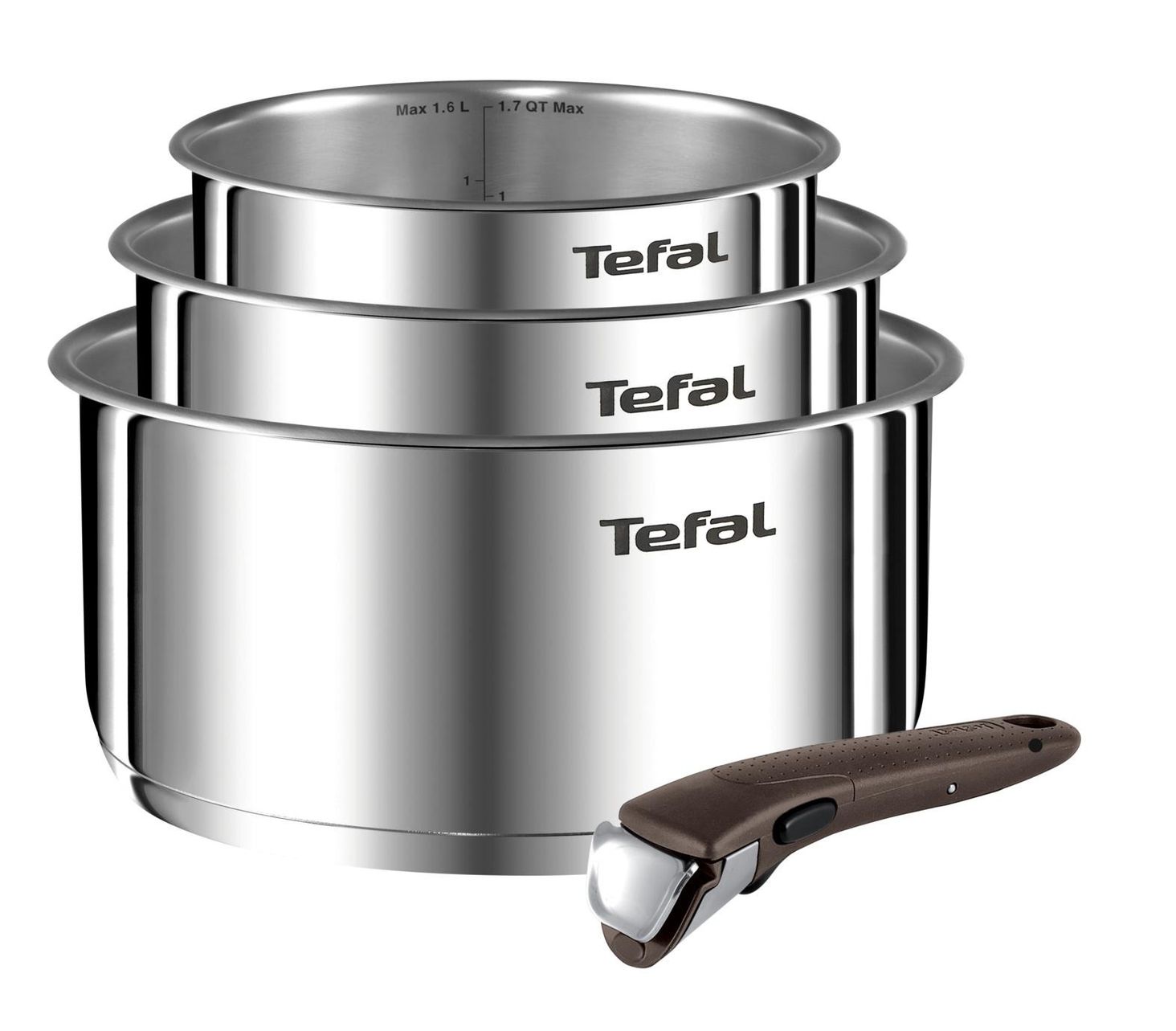 Tefal Ingenio Emotion 4 elementy L9254S55 zdj produktu 1