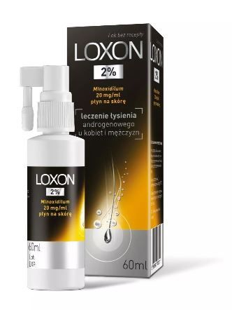 Loxon 2% płyn przeciwko wypadaniu włosów