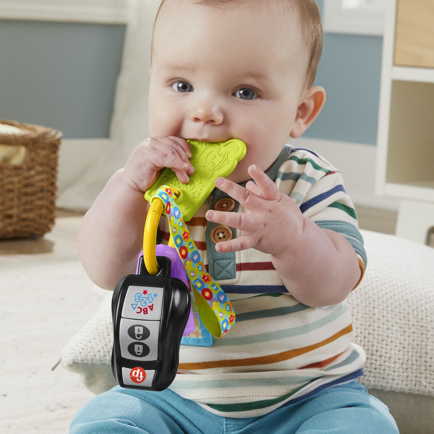 Fisher-Price „Ucz się i śmiej!” Odtwarzacz muzyczny 123 5
