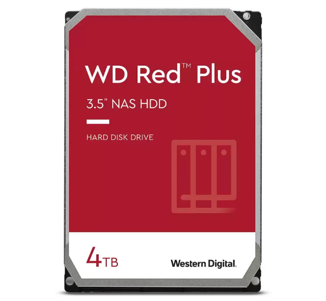 WD Red Plus WD40EFPX 4TB sATA III 256MB 5400rpm CRM - 1
