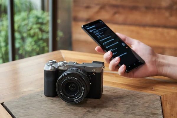 APARAT CYFROWY SONY A7C SREBRNY BODY ILCE7C