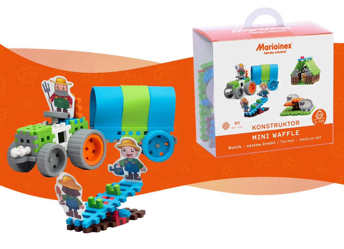 Marioinex Konstruktor Rolnik 90_2