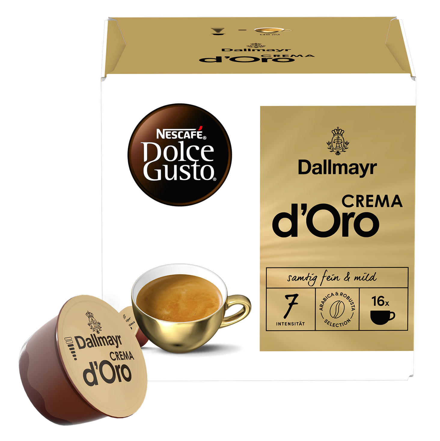 Nescafe Dolce Gusto Dallmayr Crema D´Oro 16 Kapsułek - 2
