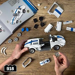 Mattel Brick Shop Klocki Hot Wheels Elite Series 3
