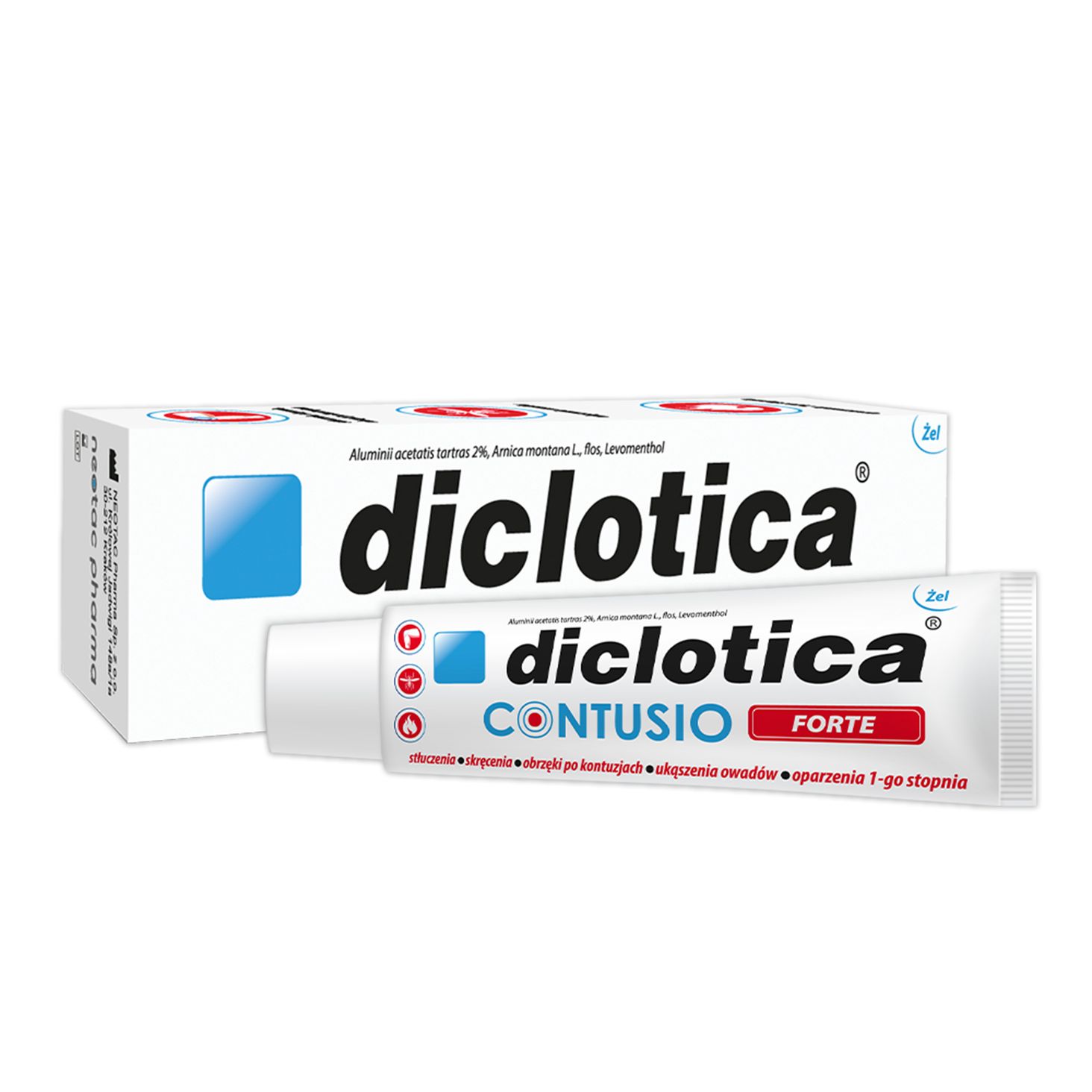 DICLOTICA CONTUSIO FORTE, żel 75 g