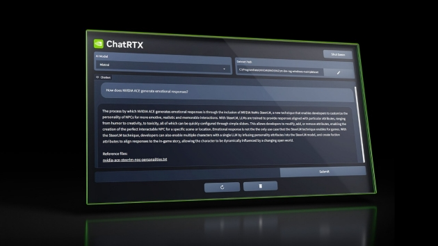 Nvidia - spersonalizowany prywatny chatbot