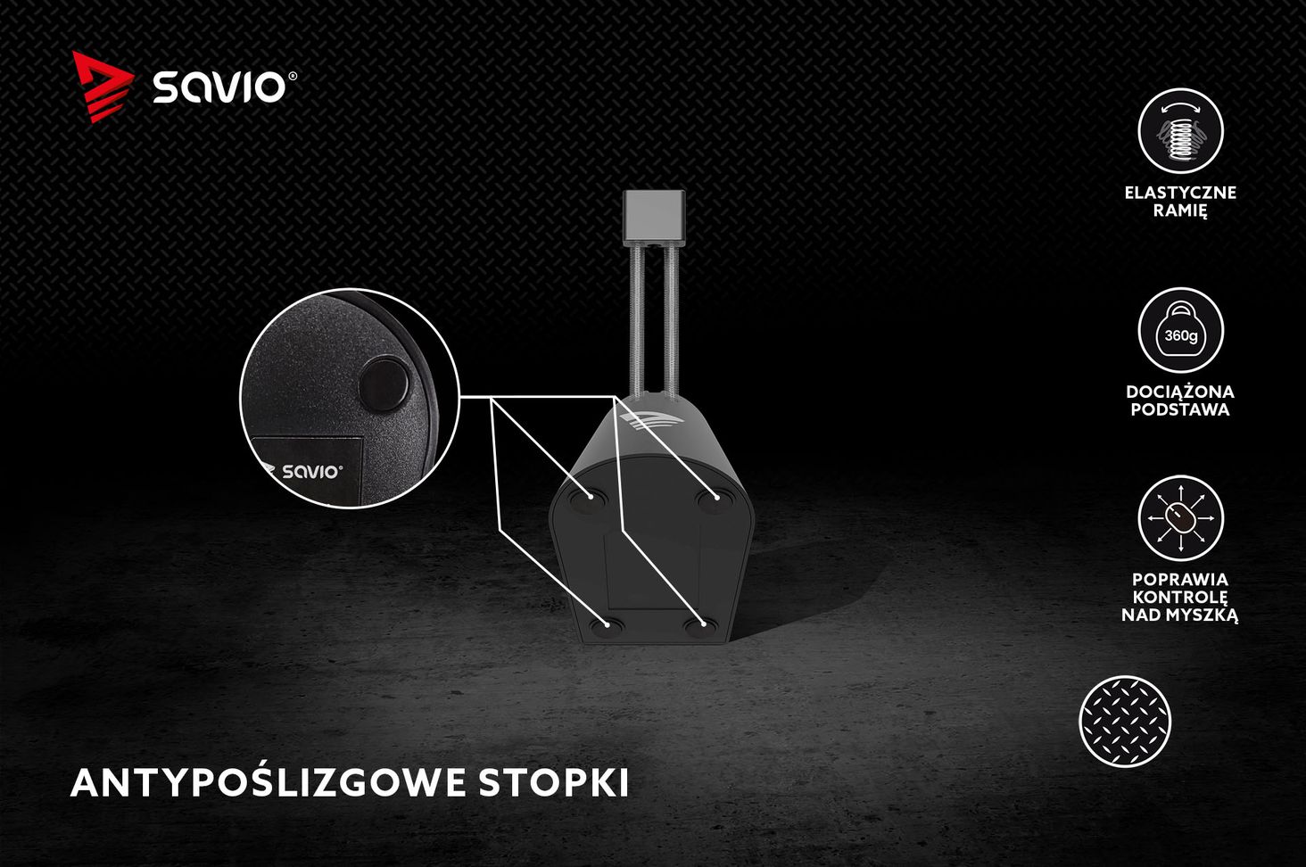 Gumowane podkładki