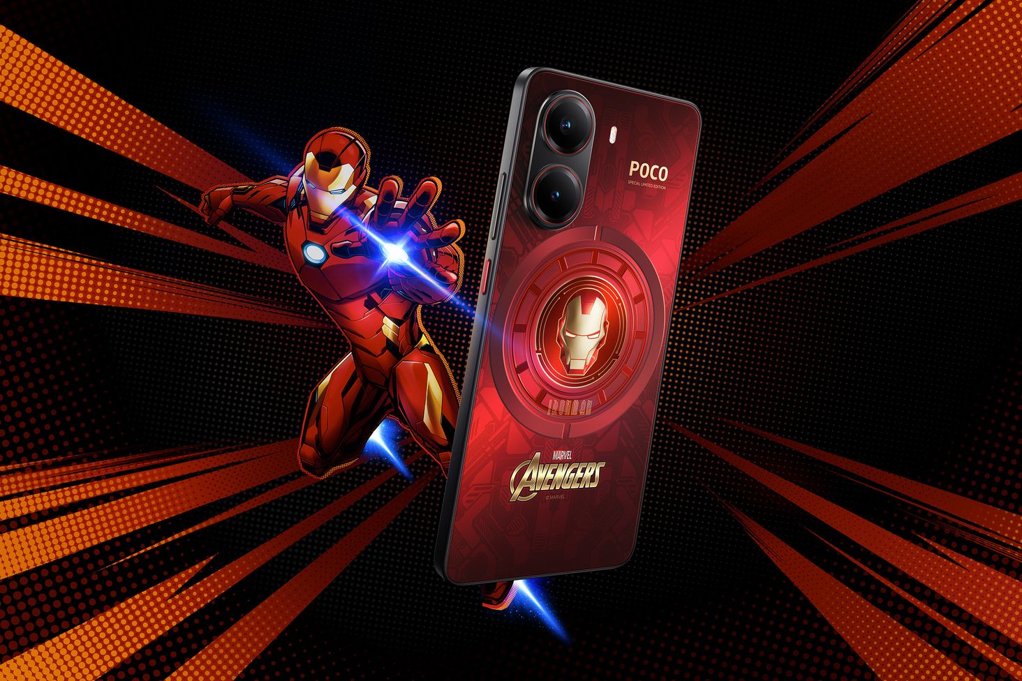 POCO X7 Pro Iron Man