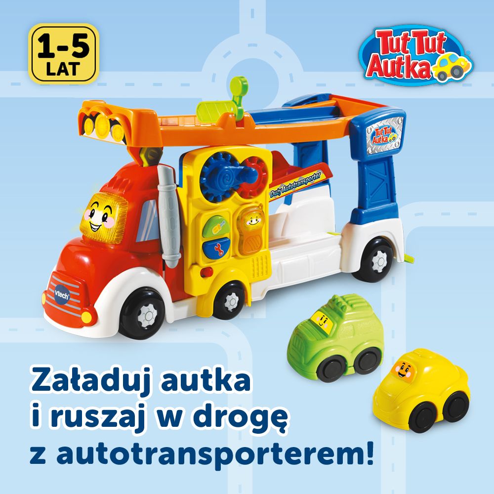 Duży Autotransporter od VTech - 1