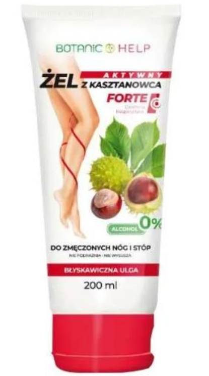Bioxon Aktywny Żel Z Kasztanowca Forte 200Ml