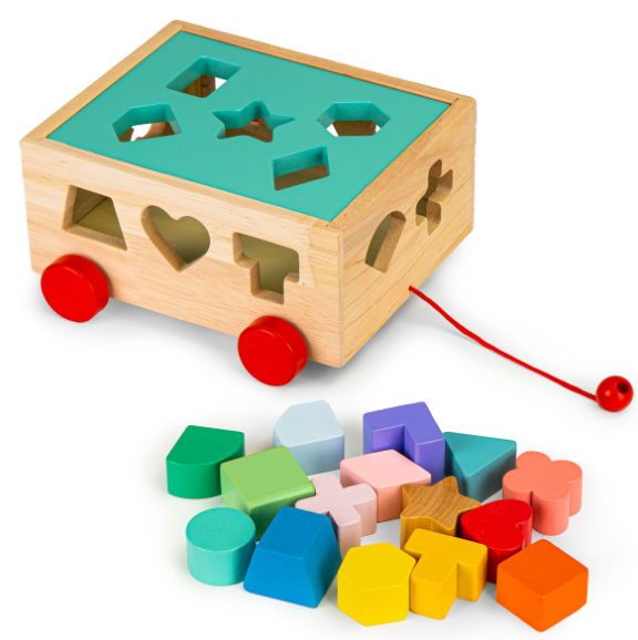 Ecotoys Sorter Z Klockami