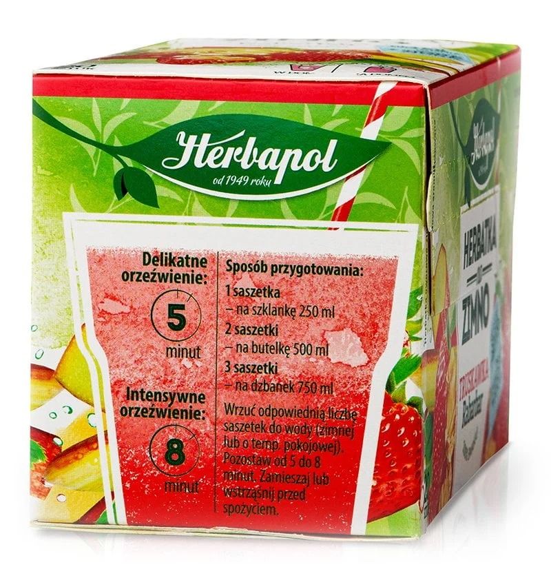 Herbapol Herbatka na zimno Mięta Mango 3