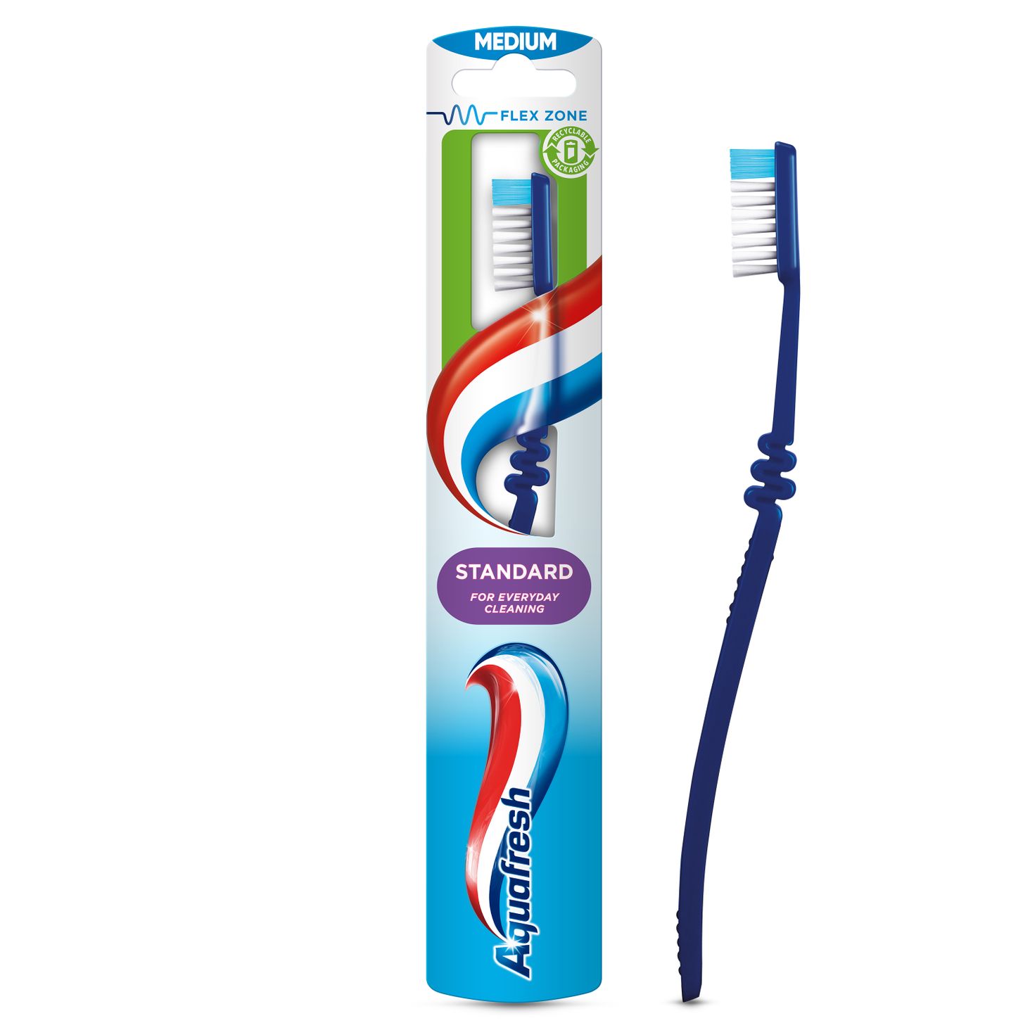 Aquafresh Standard Medium szczoteczka - 1