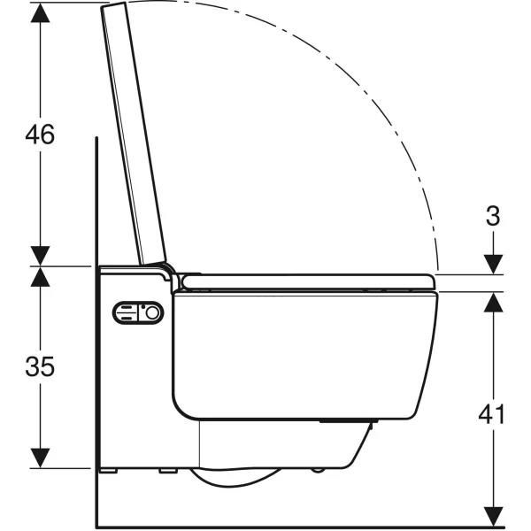 geberit rysunek techniczny