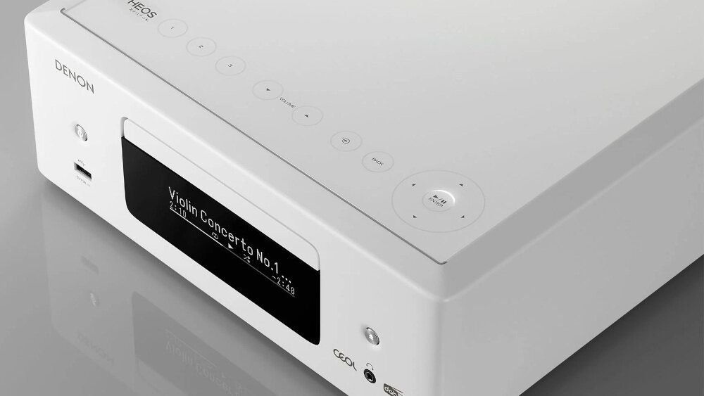 Denon RCD-N12 DAB (RCDN-12 DAB) Biały zdj8