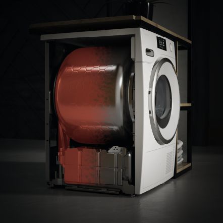 Miele TEL785WP EcoSpeed&Steam&9kg cecha 10
