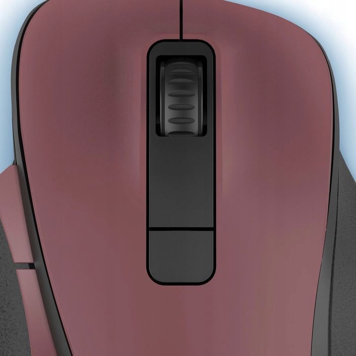 Hama MW-500 Recharge bordowy ergonomiczny kształt