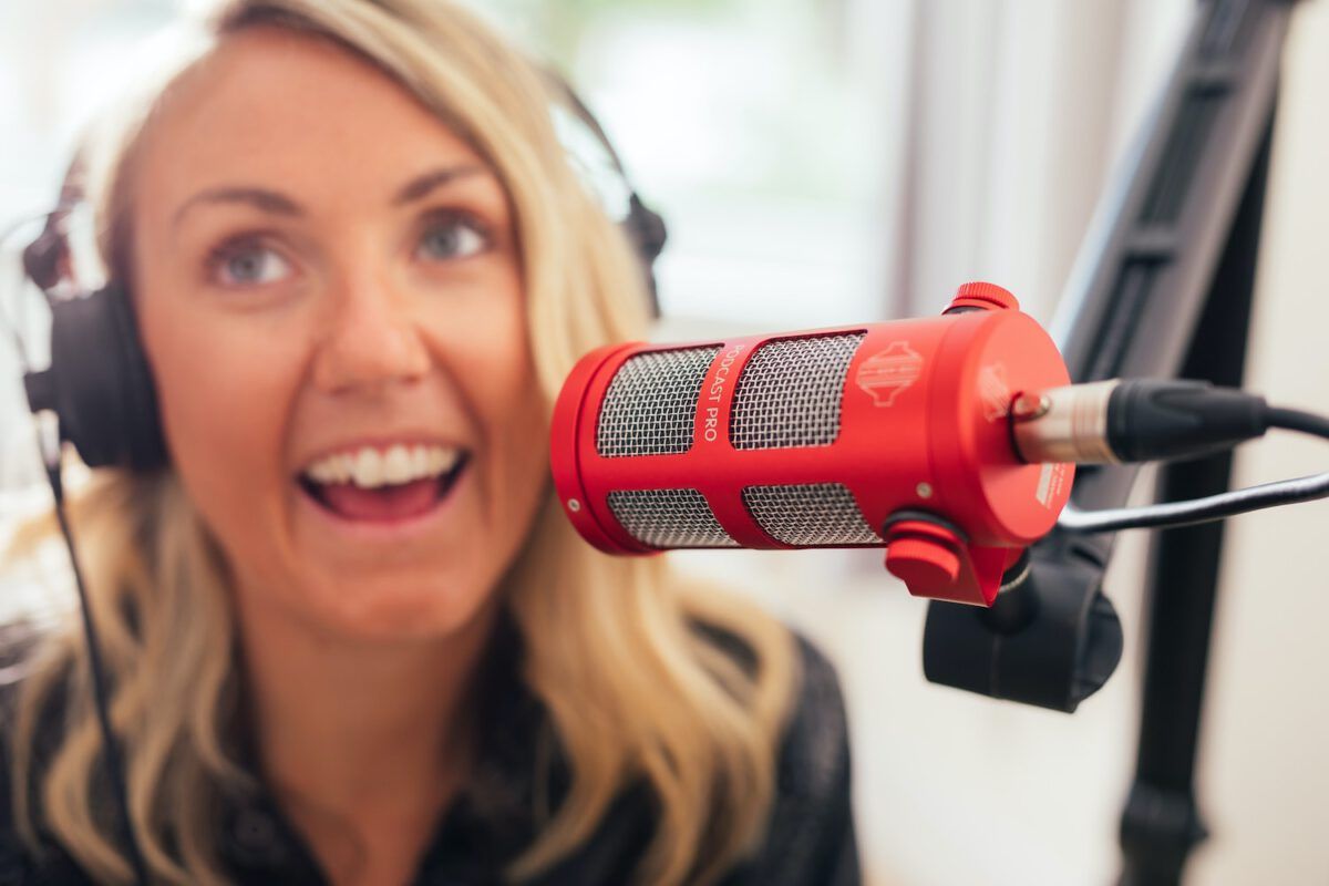 Sontronics Podcast Pro Czerwony