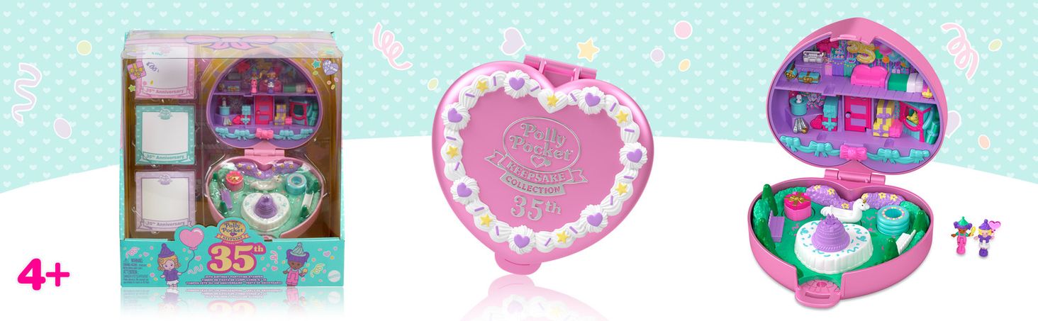 Polly Pocket Pamiątkowy stempelek na 35 2