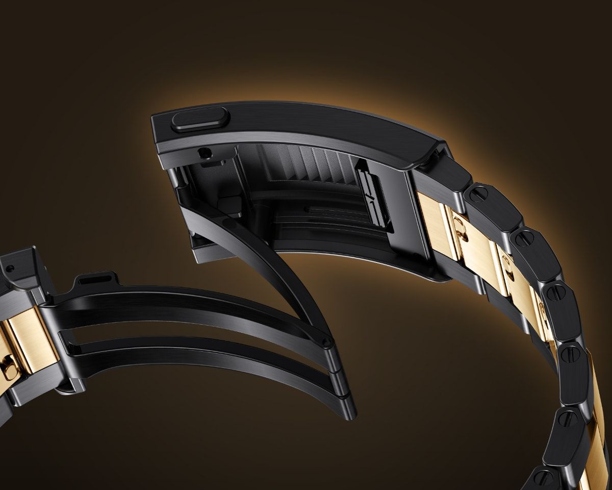 HUAWEI WATCH ULTIMATE DESIGN Złoty - zapięcie