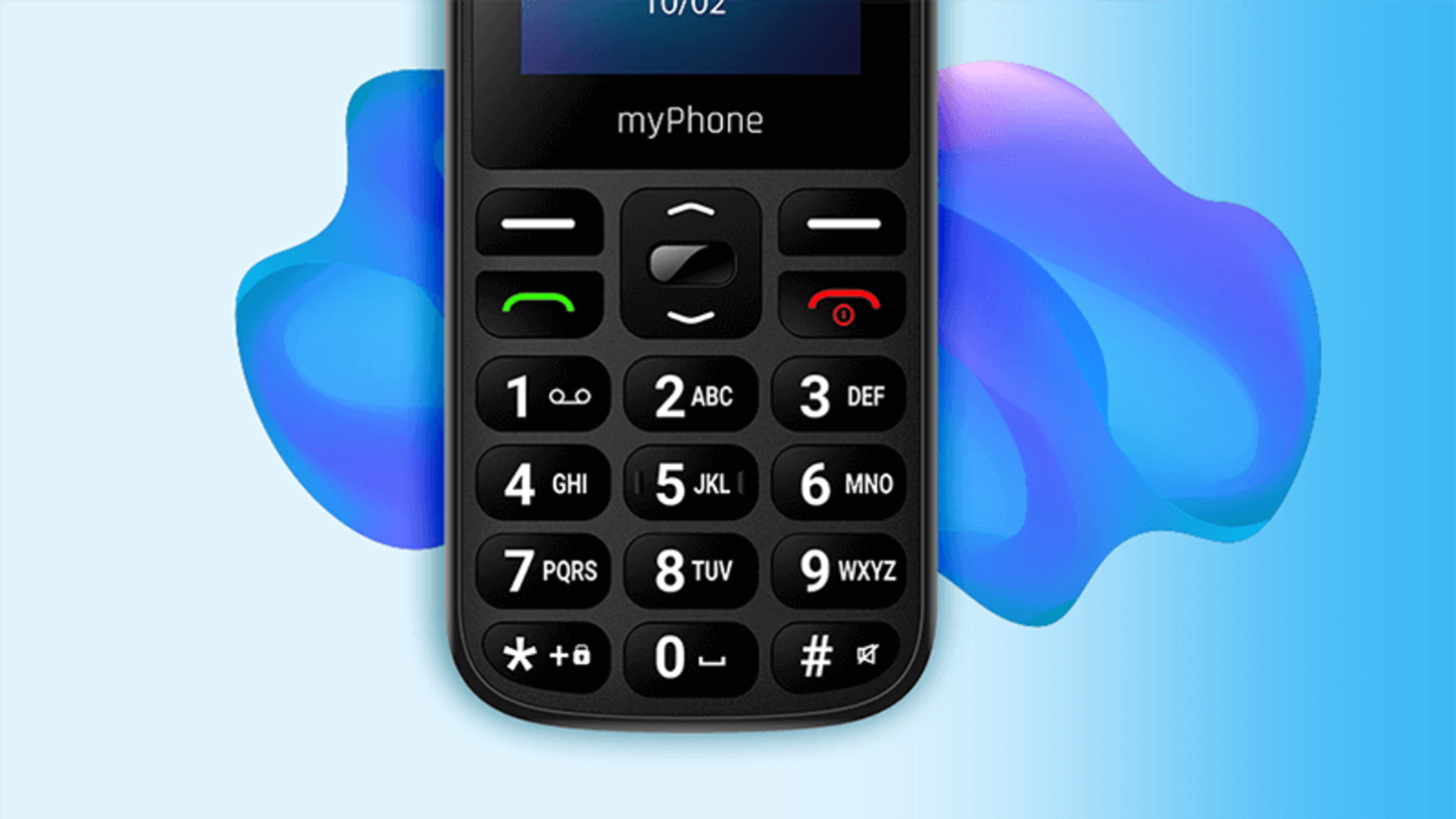 myPhone Halo A LTE 128 GB Czarny Ikona Czytelny interfejs