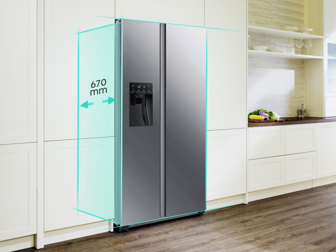 Hisense counter depth