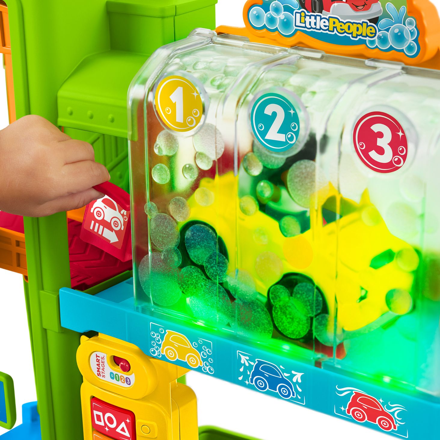 Little People Edukacyjna Myjnia samochodowa1