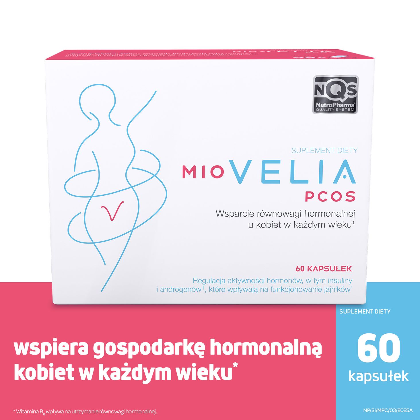 Miovelia PCOS 60 kaps.