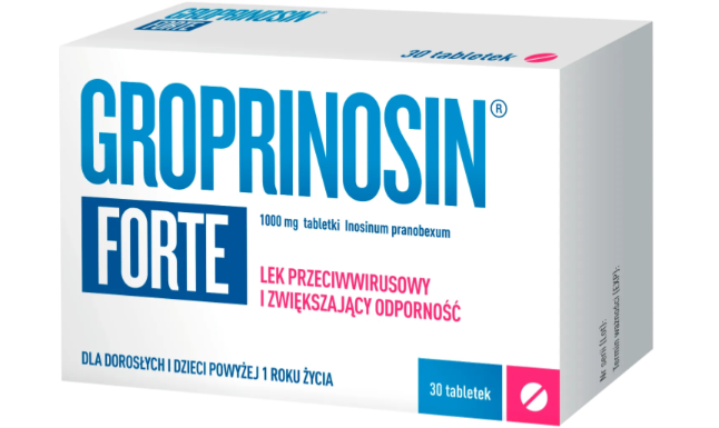 Groprinosin Forte 1000 mg 30 tabl. - 1