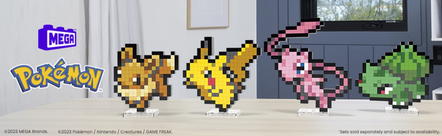 MEGA Pokemon Pixel Mew