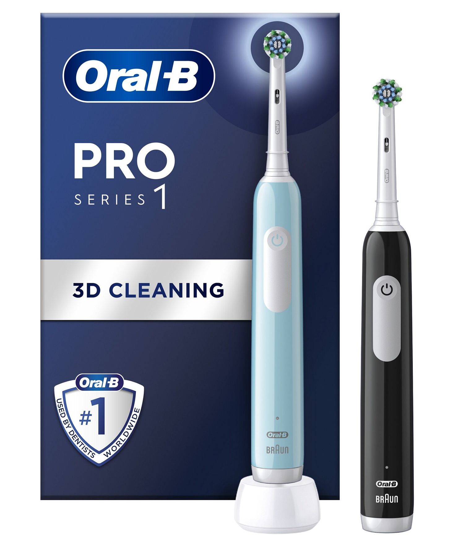 Oral-B Pro Series 1 Duo Blue & Black_1