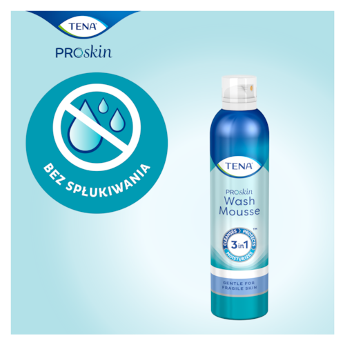 TENA Wash Mousse bez spłukiwania zdj2