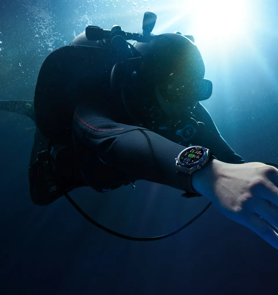 nurkowanie z huawei watch ultimate