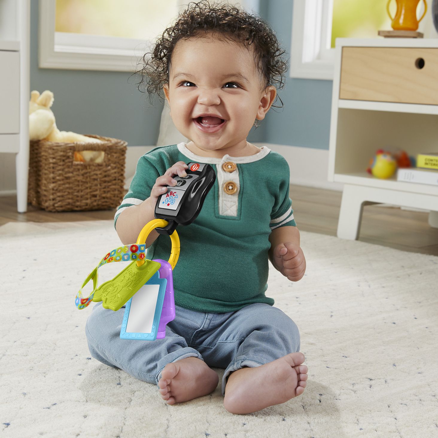 Fisher-Price „Ucz się i śmiej!” Odtwarzacz muzyczny 123 4