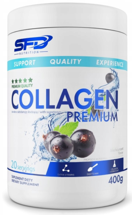 Sfd Nutrition Collagen Premium Czarna Porzeczka 400G