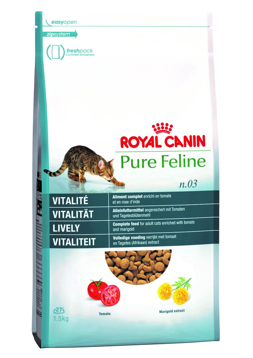 Karma Royal Canin Pure Feline N 03 Lively 1 5Kg Ceny I Opinie Ceneo Pl