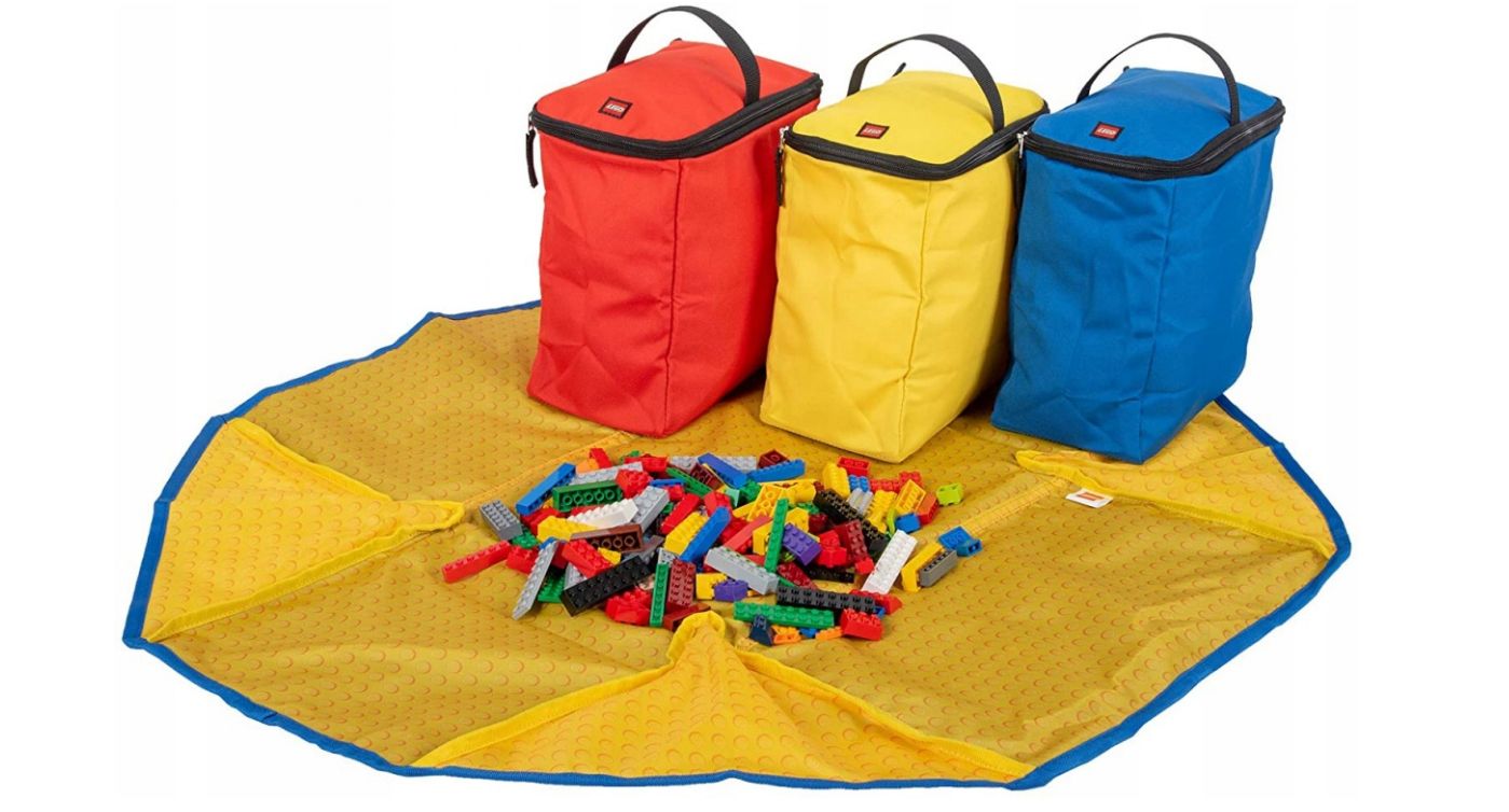 LEGO zestaw pojemników z matą