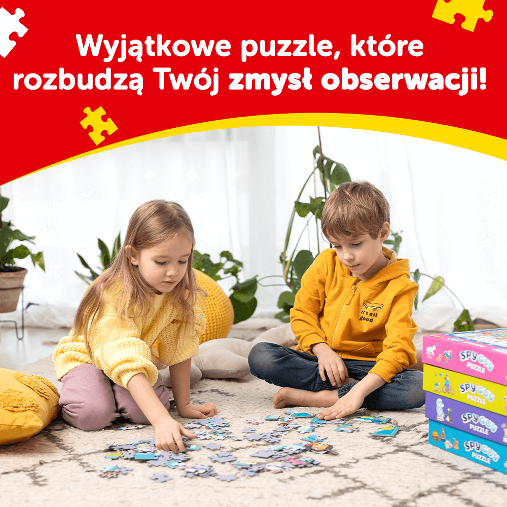 Puzzle obserwacyjne: układaj i odkrywaj detale!