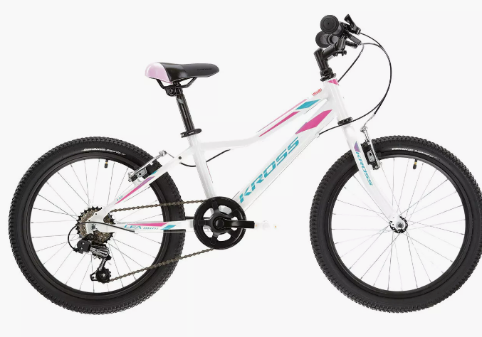 Kross Lea Mini 1.0 Biały Niebieski Różowy Połysk 20 202-1