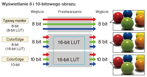 Eizo ColorEdge 8 bit 10 bit