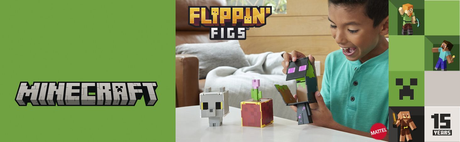 Minecraft Figurka z transformacją 2 w 1