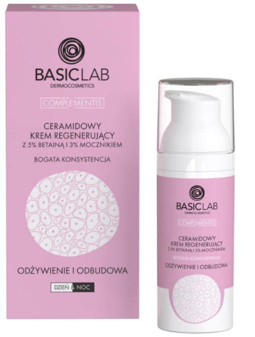Basiclab Odżywienie I Odbudowa Ceramidowy Krem - 1