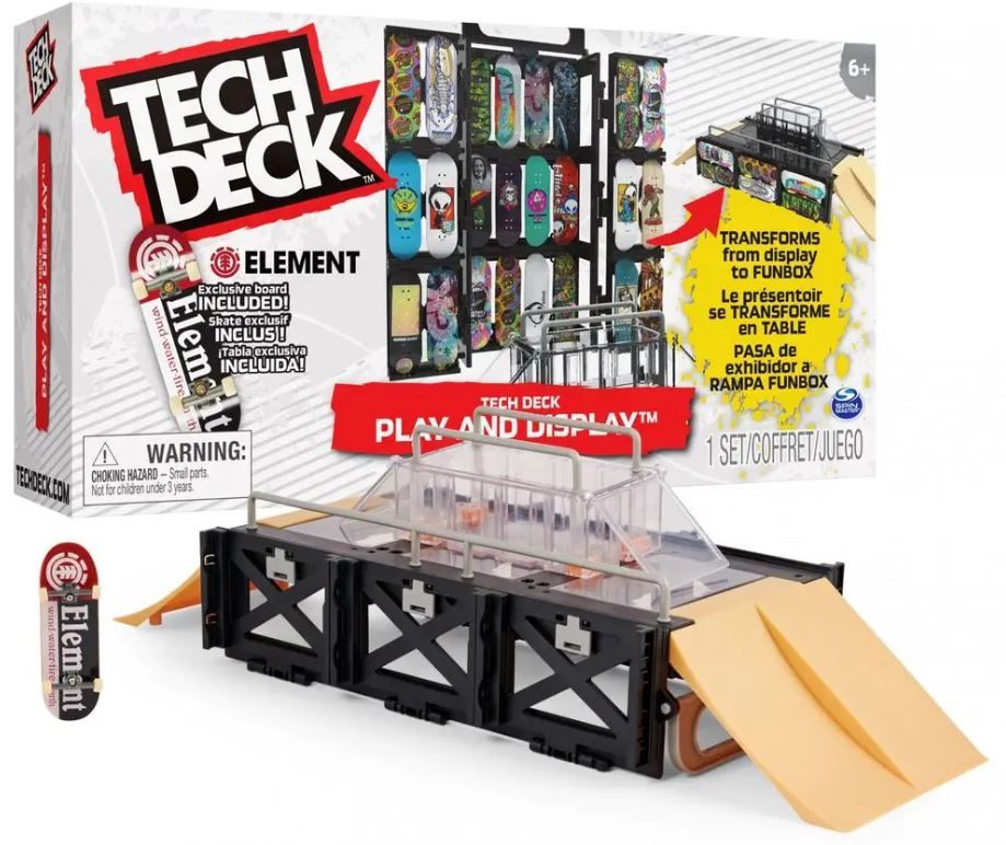 Spin Master Tech Deck Zestaw Z Rampą