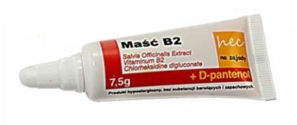 Maść B2 Hec na zajady 7,5g