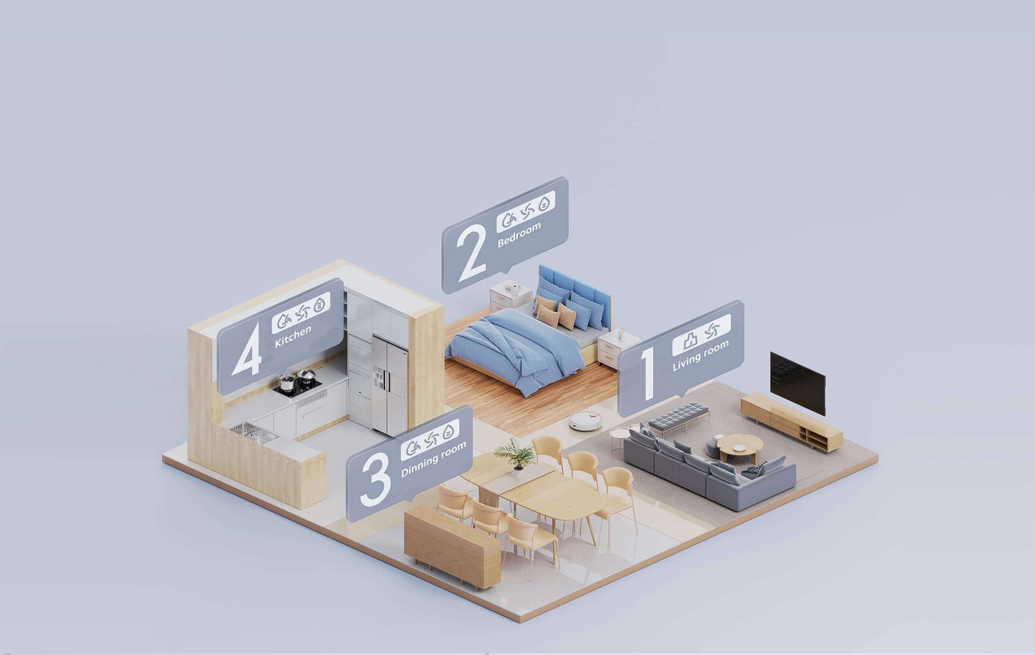 Xiaomi Mi Robot Vacuum Mop 2 Pro plan trasy