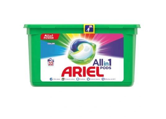 Ariel All In 1 Pods Color Kapsułki Do Prania 33Szt