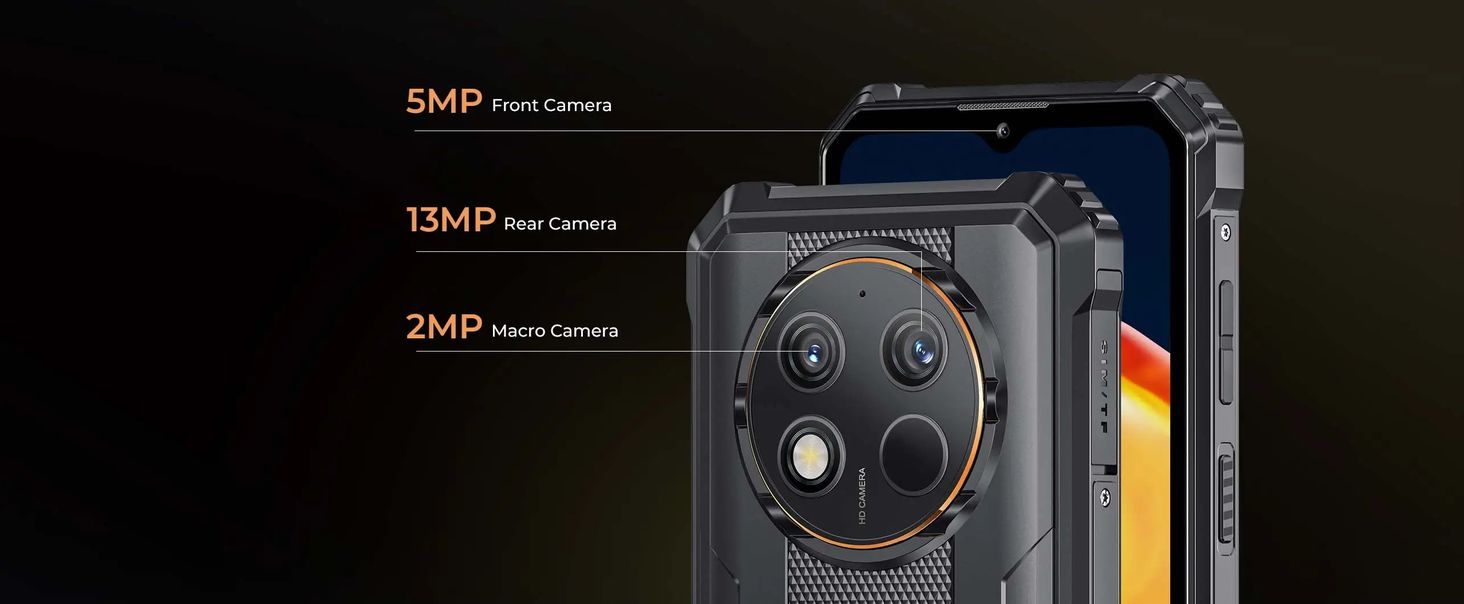 Oukitel WP28S przedni aparat 5MP